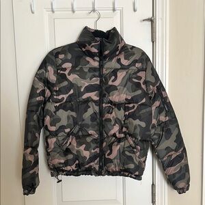 Camouflage Puffer Jacket